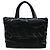 Borsa Tote Wide Buffer Saint Laurent nera Nero