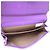 Cartera larga de cuero morado Bottega Veneta Púrpura - vista 6