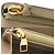 Cartera larga Clemence para mujer Louis Vuitton Crudo Caqui - vista 8