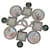 Spilla Chanel Coco Mark con strass Argento  - vista 1