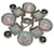 Spilla Chanel Coco Mark con strass Argento  - vista 2