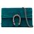 Gucci Blue Mini Velvet Dionysus Crossbody Turchese