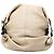 LOEWE Borsa Satchel in pelle di vitello granulata beige con zip e manico - vista 3