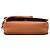 Borsa Messenger Charlotte in agnello marrone di medie dimensioni Saint Laurent Caramello - vista 3