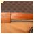 Céline Bolso Celine de lona revestida Macadam marrón Castaño - vista 6