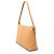 Borsa a tracolla in pelle marrone Burberry Caramello - vista 2
