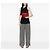 Prada Rote Canapa Canvas Logo Wristlet Pouch - Ansicht 6