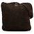 Chanel Shoulder Bag Brown CC Strickkalbsleder Braun Dunkelbraun