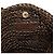 Chanel Shoulder Bag Brown CC Strickkalbsleder Braun Dunkelbraun - Ansicht 5