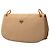 Borsa a tracolla con catena in resina e tela marrone Prada Marrone chiaro - vista 2
