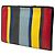 Clutch Bazar a righe in agnello multicolore Balenciaga - vista 2