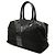 Borsa Easy Y Tote in tessuto texturizzato nero e vernice Saint Laurent - vista 2