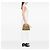 Pochette con coulisse LOEWE Orange Canvas Floral Print - vista 6