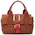 Borsa Fendi Brown Zucca Canvas Crossword Marrone
