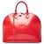 Louis Vuitton Alma GM Vernis Monogram Rosso