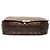 Louis Vuitton Marrone Damier Ebene Bastille - vista 3
