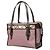 Tote de lona Burberry rosa com padrão Nova Check e acabamento em couro - vista 2