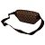 Marsupio Louis Vuitton Marrone Damier Ebene Melville - vista 2