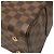 Louis Vuitton Marrone Damier Ebene Duomo - vista 7
