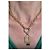 Collana Elisabetta Franchi color oro con pendente a lucchetto D'oro - vista 5