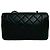 Borsa a tracolla Chanel Diana Matelassé Coco Mark in agnello Nero - vista 3