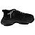Balenciaga Triple S Sneaker mit transparenter Sohle aus schwarzem Polyester