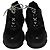 Balenciaga Triple S Sneaker mit transparenter Sohle aus schwarzem Polyester - Ansicht 6