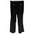 Pantalones de pierna recta con raya lateral Gucci en viscosa negra - vista 2