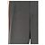 Pantalones de pierna recta con raya lateral Gucci en viscosa negra - vista 4