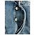 Jeans a vita media Balenciaga in cotone blu Stampa python - vista 9