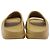 Ciabatte Yeezy Ochre in gomma Camel Giallo Cammello - vista 3