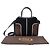 Borsa Sella Tod's in velluto marrone e pelle - vista 6