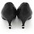 Timeless Chanel Matelasse Coco Mark Leder Pumps Schwarz - Ansicht 3