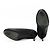 Timeless Chanel Matelasse Coco Mark Leder Pumps Schwarz - Ansicht 5