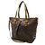 Borsa Tote 2way Louis Vuitton Palermo GM Monogram Marrone - vista 2