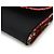 Pochette in seta e feltro di seta Hermès Nero - vista 3