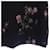 Céline Gonna di seta Celine Nero Rosa Verde  - vista 6