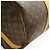 Louis Vuitton Sac Polochon Monogram Travel Bag Marrone - vista 9