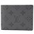 LOUIS VUITTON Louis Vuitton Monogram Eclipse Reverse Portefeuille Slender Grey Uomo in tela Billfold Non utilizzato Ginzo Marrone - vista 2