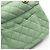 Borsa Chanel Coco Handle Flap Matelassé, Pelle Caviar (pelle di vitello granulata), Donna, Verde - vista 13