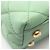 Borsa Chanel Coco Handle Flap Matelassé, Pelle Caviar (pelle di vitello granulata), Donna, Verde - vista 8