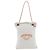 Hermès Borsa a Spalla Hermes Aline GM Toile Chevron Arancione Pelle e Tela per Donna