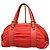 Borsa a mano in tessuto Emporio Armani Rosso Arancione