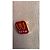 visvim Spilla Pin Badge Logo in Ottone Rosso D'oro - vista 2