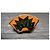 visvim Spilla Logo Broche in Ottone Nero Verde Arancione - vista 2
