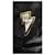 visvim Brass Lightning Bolt Pin Badge Black White Golden - view 4