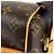 Bolso bandolera Abbesses Louis Vuitton Castaño - vista 3