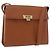 Borsa a tracolla Christian Dior in pelle marrone oro Auth 187986 D'oro