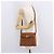 Borsa a tracolla Christian Dior in pelle marrone oro Auth 187986 D'oro - vista 22