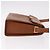 Borsa a tracolla Christian Dior in pelle marrone oro Auth 187986 D'oro - vista 3
